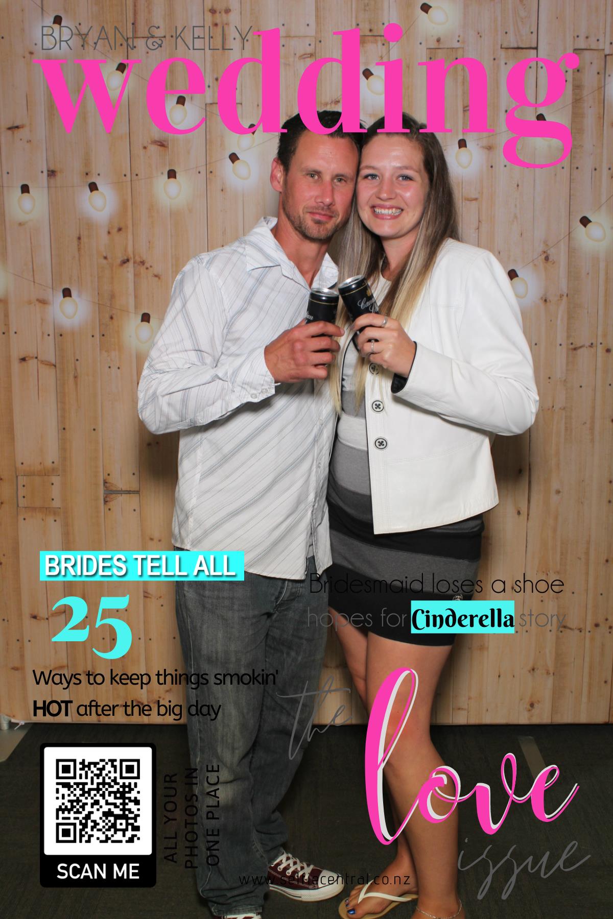 Bryan & Kelly's wedding | View more photos from the event at gallery.photobooth.co.nz/u/SelfieCentral/Bryan-Kellys-wedding